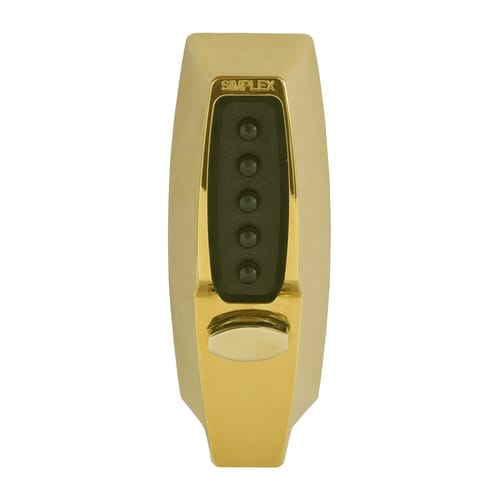 Simplex 7100 Series 7102/8/4-26D Bright Brass